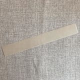 "Peach colored translucent vellum belly band for 5x7 inch Invitation | Pack of 10" - Belly Bands in beige by Ivory Invitations