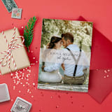 "Joyful Beginnings Vellum Belly Bands for 5 x 7 Holiday Cards (Set of 25)" - Belly Bands in white by Caroline Russo