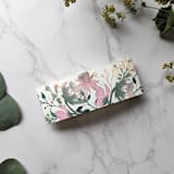 "Delicate Floral Watercolor Belly Band | Set of 10" - Belly Bands in multicolor by Campofiore Paper Studio