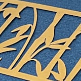 "Laser Cut Belly Band, Jada Pattern in Antique Gold, Set of 25" - Belly Bands in gold by Artifacture