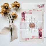 "1.5" x 11" Pre-Folded Vellum Jacket for 5"x7" Invitations, Set of 10" - Belly Bands in natural by MC silverlinings