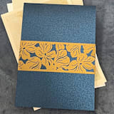 "Laser Cut Belly Band, Alyssa Pattern in Antique Gold, Set of 25" - Belly Bands in gold by Artifacture