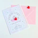 "Linen Thread and Red Heart Charm Belly Band- Customizable Thread Color- Set of 26" - Belly Bands in red by Inkspiringletters