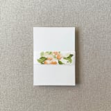 "Oranges Vellum Belly Band | For Petite 4.25x6" Invitations | Set of 10" - Belly Bands in orange by Cotton and Bow