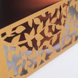 "Laser Cut Belly Band - Antique Gold - Emory Pattern - pack of 25" - Belly Bands in gold by Artifacture