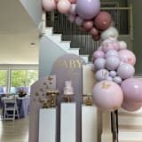 "Dusty Lilac Balloon Garland Premium Kit (8-10ft)" - Balloons in multicolorassorted-colors by PopFestCo