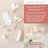 "Oh Baby Balloon Garland Premium Kit (8-10ft)" - Balloons in multicolorassorted-colors by PopFestCo