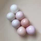 "Baby Pink Balloon Garland Premium Kit (8-10ft)" - Balloons in pink by PopFestCo