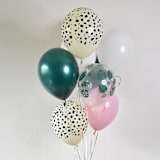 "Safari Jungle Party Balloon Bouquet" - Balloons in multicolor by Balloon and Bash
