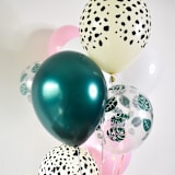 "Safari Jungle Party Balloon Bouquet" - Balloons in multicolor by Balloon and Bash