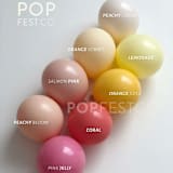 "Sophia Balloon Garland Luxury Kit (10-12ft)" - Balloons in pink by PopFestCo