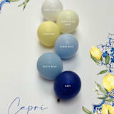 "Capri Balloon Garland Premium Kit (8-10ft)" - Balloons in blue by PopFestCo