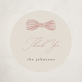 "Neddy" - Baby Shower Stickers in Petal by Carrie ONeal - Close-Up