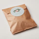 "Love and Flowers" - Baby Shower Stickers in Mint by Juliana Zimmermann - For Scale