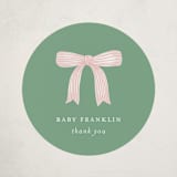 "Dainty Garden" - Baby Shower Stickers in Blush by Paper Raven Co. - Close-Up