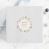 "belle" - Baby Shower Stickers in Meadow by Petra Kern - For Scale