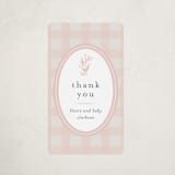 "Delicate Bloom" - Baby Shower Stickers in Ballet Slipper by Jessica Williams - Close-Up