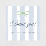 "Celina" - Baby Shower Stickers in Mint by Pati Cascino - Close-Up