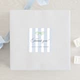 "Celina" - Baby Shower Stickers in Mint by Pati Cascino - For Scale