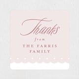 "Sweet scallop" - Baby Shower Stickers in Ballerina by Lea Delaveris - Close-Up