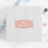 "Stardust" - Baby Shower Stickers in Petal by Melanie Kosuge - For Scale