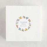 "Sweetie" - Baby Shower Stickers in Wildflower by Paper Raven Co. - For Scale