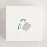 "Elephant Shower" - Baby Shower Stickers in Forest by Lori Wemple - For Scale