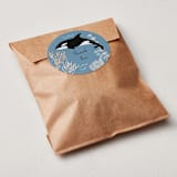 "Under the Sea Creatures" - Baby Shower Stickers in Ocean by Alethea and Ruth - For Scale