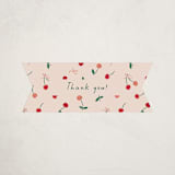 "Cherry Sweet" - Baby Shower Stickers in Cherry Pie by Erin German - Close-Up
