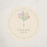 "petite corners" - Baby Shower Stickers in Seafoam by Jennifer Wick - Close-Up