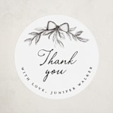 "Story time" - Baby Shower Stickers in Graphite by Maja Cunningham - Close-Up
