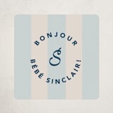 "Mariniere" - Baby Shower Stickers in Marina by Olivia Raufman - Close-Up