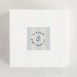 "Mariniere" - Baby Shower Stickers in Marina by Olivia Raufman - For Scale