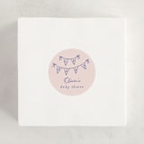 "Baby Garland" - Baby Shower Stickers in Cupcake by Ashley Iwafuchi - For Scale