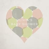 "Triplets" - Baby Shower Stickers in Cobalt by Lori Wemple - Close-Up