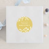 "Briar" - Baby Shower Stickers in Sunshine by Kate Ahn - For Scale