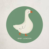 "Baby Shelfie" - Baby Shower Stickers in Classic Library by Julia Starr - Close-Up