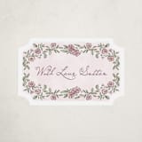 "Baby in Bloom." - Baby Shower Stickers in Heather by Jenna Holcomb - Close-Up