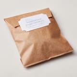 "Classic Gingham" - Baby Shower Stickers in Sky by Melinda Denison - For Scale