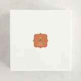 "Sweet Autumn" - Baby Shower Stickers in Pie by letterfix - For Scale