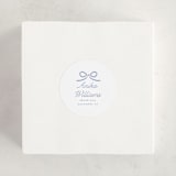 "Garden Magic" - Baby Shower Stickers in Lilac by Tamara Hilje - For Scale