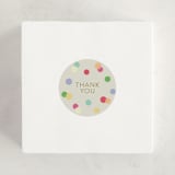 "Colorful Baby Sprinkle" - Baby Shower Stickers in Color Pop by Stephanie Heinrich Godbout - For Scale