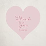 "Little Sweetheart" - Baby Shower Stickers in Strawberry by Angela Garrick - Close-Up