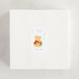 "Disney's Pooh Hunny Pot" - Baby Shower Stickers in Cotton by Angela Thompson - For Scale