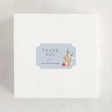 "Disney's Snow White Someday" - Baby Shower Stickers in Blue Skies by Erin L. Wilson - For Scale