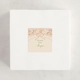 "New blooms" - Baby Shower Stickers in Ballet Slipper by Jennifer Wick - For Scale