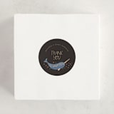 "Under The Sea" - Baby Shower Stickers in Midnight Berry by Vera Lim - For Scale