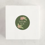"Bright Botanical Border" - Baby Shower Stickers in Petal by Katie Zimpel - For Scale