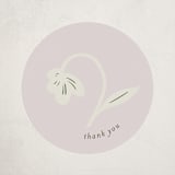 "Butterfly Garden" - Baby Shower Stickers in Petal by Ani Somi - Close-Up