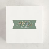"Floral Archway" - Baby Shower Stickers in Garden by Kelly Watkins - For Scale